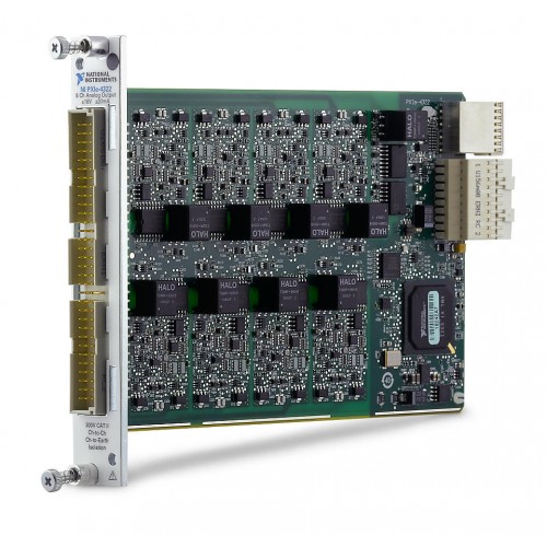 NI (National Instruments) PXIe-4322 16-Bit, 8-Channel, 250 kS/s Ch-Ch Isolated PXI Analog Output Module