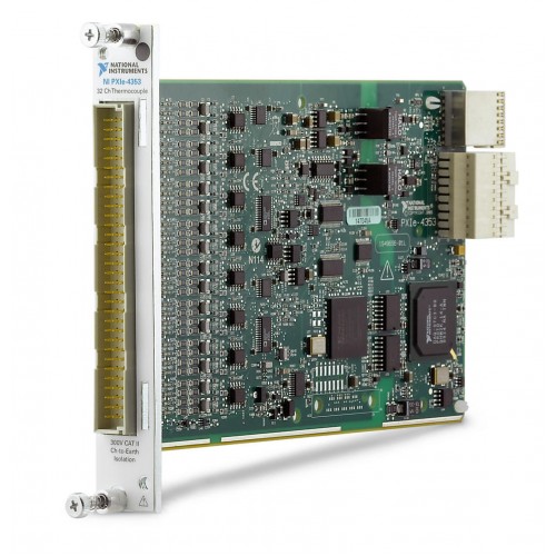 NI (National Instruments) PXIe-4353 32-Channel, 24-Bit PXI Temperature Input Module