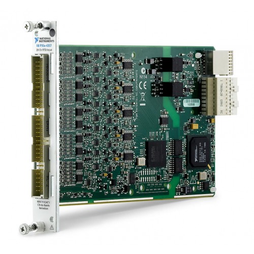 NI (National Instruments) PXIe-4357 20-Channel, 24-Bit PXI Temperature Input Module