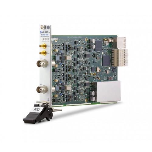 NI (National Instruments) PXIe-4463 51.2 kS/s, 2-Output PXI Sound and Vibration Module