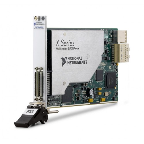 NI (National Instruments) PXIe-6355 PXIe, 80 AI (16-Bit, 1.25 MS/s), 2 AO, 24 DIO, PXI Multifunction I/O Module