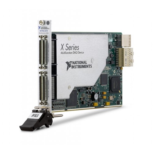 NI (National Instruments) PXIe-6375 PXIe, 208 AI (16-Bit, 3.8 MS/s), 2 AO, 24 DIO, PXI Multifunction I/O Module
