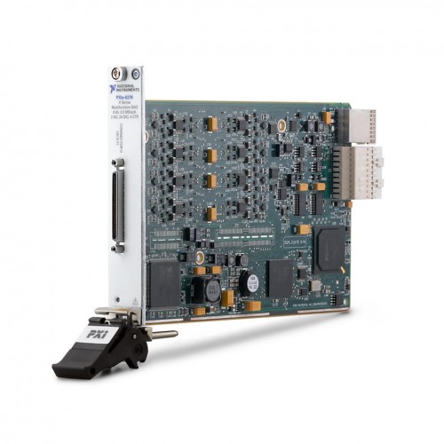 NI (National Instruments) PXIe-6376 PXIe, 8 AI (16-Bit, 3.5 MS/s/ch), 2 AO, 24 DIO, PXI Multifunction I/O Module