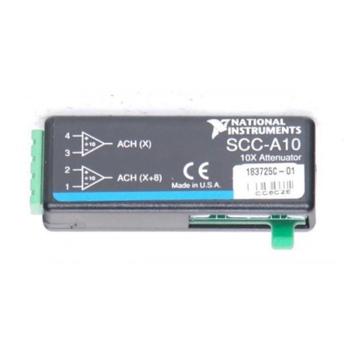 National Instruments SCC-A10 Two-channel voltage attenuator analog input module