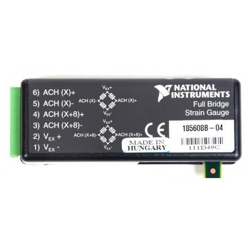 National Instruments SCC-SG04 Full-bridge strain-gage input module