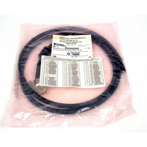 NI (National Instruments) SHC68-NT-S 68-Pin VHDCI Female to 68-Pin Bare Wire Male Multifunction Cable