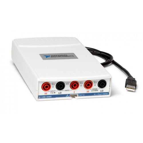 NI (National Instruments) USB-4065 6½-Digit, ±300 V, USB Digital Multimeter Device