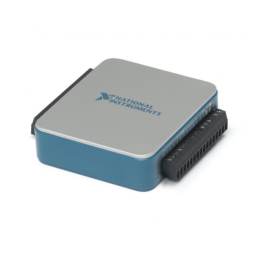 NI (National Instruments) USB-6001 8 AI (14-Bit, 20 kS/s), 2 AO (5 kS/s/ch), 13 DIO USB Multifunction I/O Device