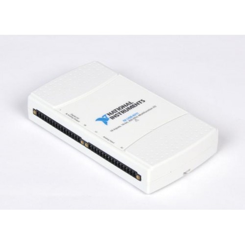 NI (National Instruments) USB-6211 16 AI (16-Bit, 250 kS/s), 2 AO (250 kS/s), 4 DI, 4 DO USB Multifunction I/O Device